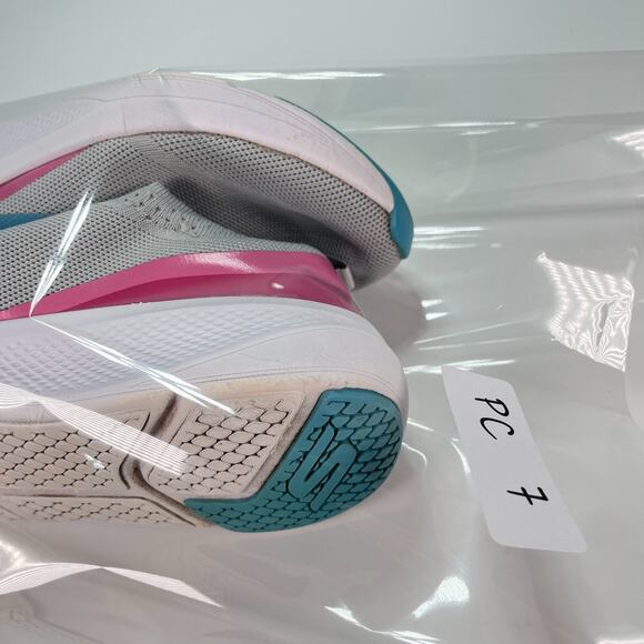 Skechers Go Run Elevated Hot Streak Gray Pink Running Shoes Women's Size 9 - Picture 11 of 11